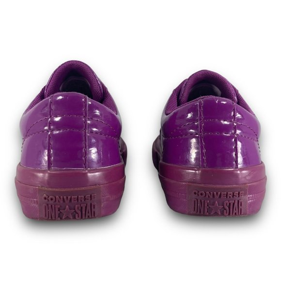 Converse One Star Athletic Sneakers 362535C Shoes Synthetic Purple Youth 2 - Picture 6 of 9